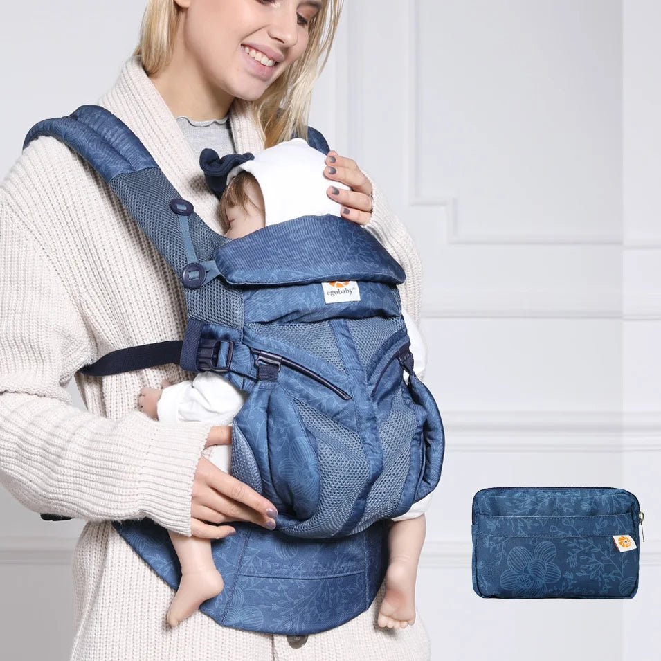 Porte Bébé - BreathBabyBag™ - Bleuprint - Monbebecocooning