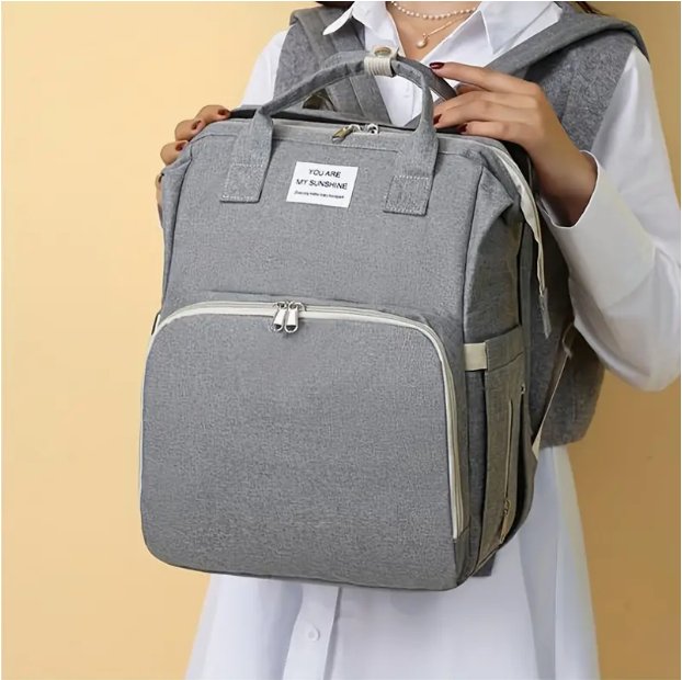 Sac de Voyage - BigBackpack™ - Gris - Monbebecocooning